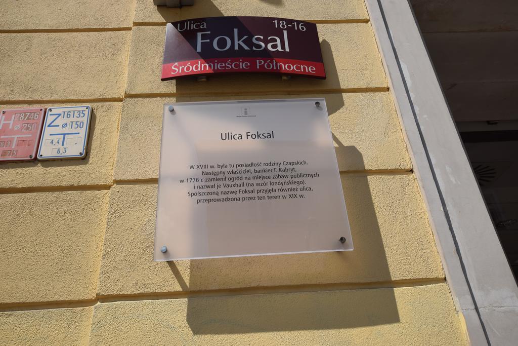 Elegant Apartment Foksal Varšava Exteriér fotografie